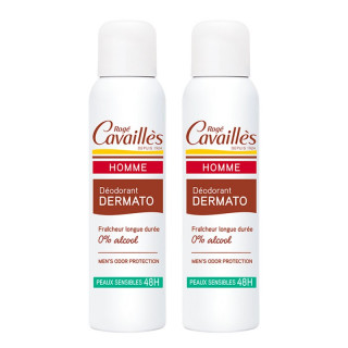 Rogé Cavaillès Déodorant Dermato peaux sensibles 48h spray - 2 x 150ml