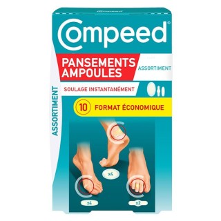 Compeed ampoules Assortiments - 10 pansements