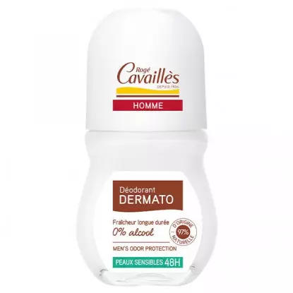 Rogé Cavaillès Déodorant Dermato peaux sensibles 48h Roll'On - 50ml