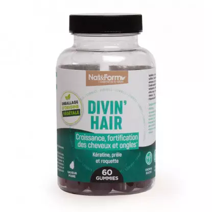 Nat&Form Divin'Hair gummies - 60 gommes
