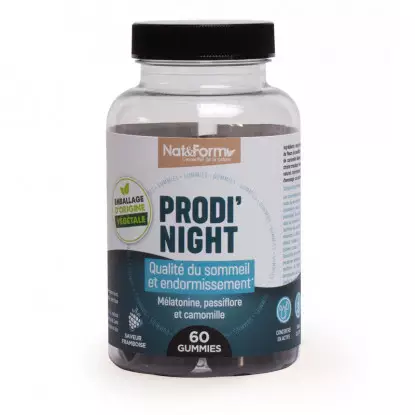 Nat&Form Prodi'Night gummies - 60 gommes
