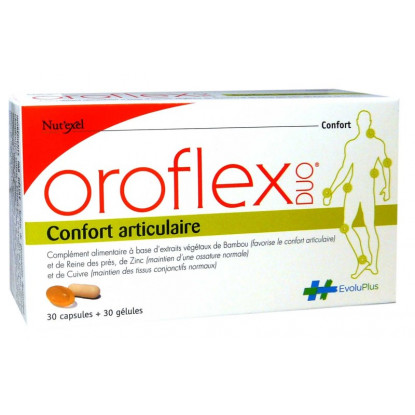 Evolupharm Oroflex Duo Confort articulaire - 30 capsules + 30 gélules