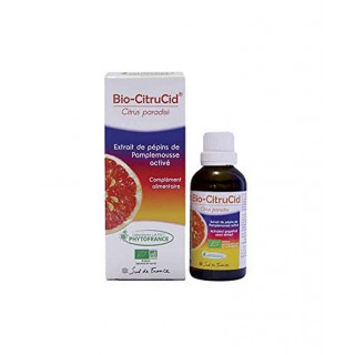 Phytofrance Bio-citrucid extrait de pépins de pamplemousse - 150 ml (3000 gouttes)