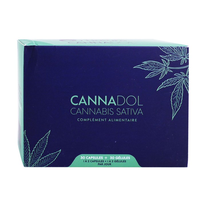 Prescription Nature Cannadol - 30 capsules + 30 gélules