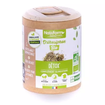 Nat&Form Orthosiphon Bio eco 200 gélules