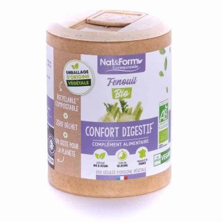 Nat&Form Fenouil Bio - 200 gélules