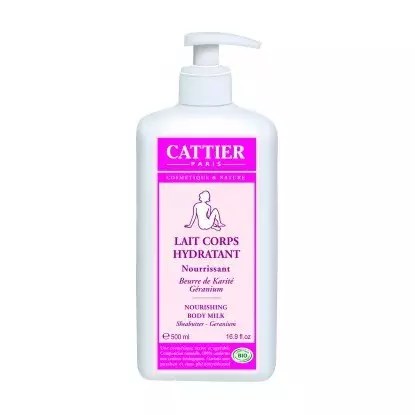 Cattier Lait Nourissant Karité Geranium 500ml