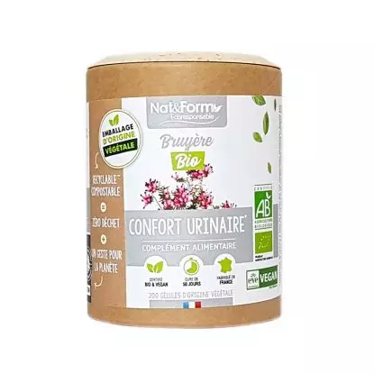 Nat&Form Bruyère Bio - 200 gélules