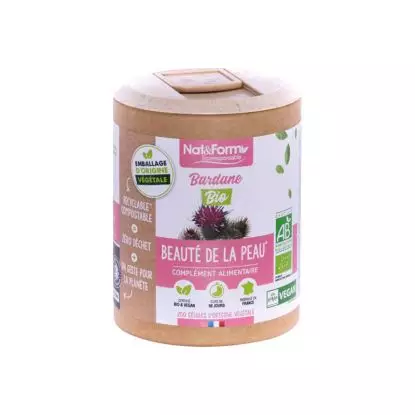 Nat&Form Bardane Bio - 200 gélules