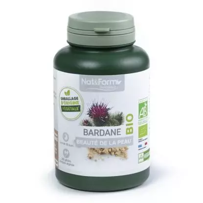 Nat & form Bardane bio 200 gélules