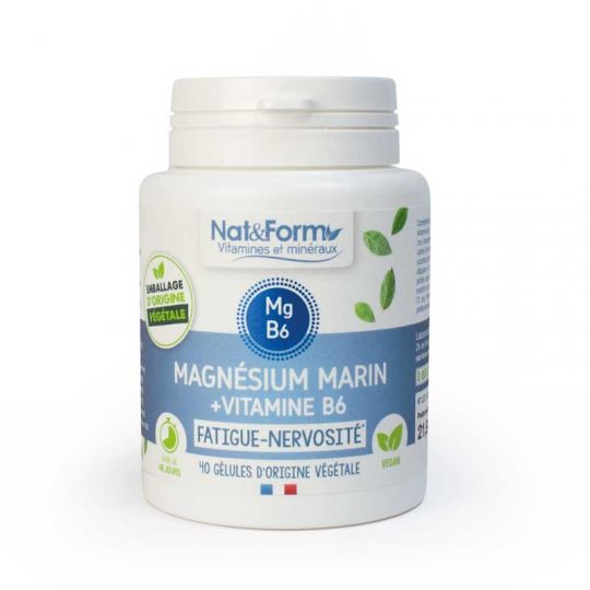 Nature Marin Magnésium Marin 80 Gélules 