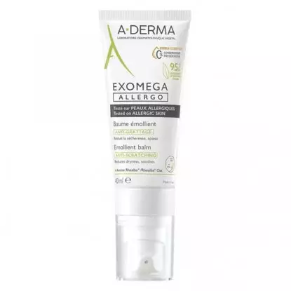 A-Derma Exomega Allergo Baume émollient anti-grattage - 40ml