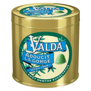 Valda Gommes goût menthe eucalyptus - 160g