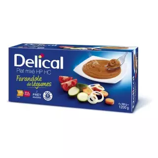 Delical Nutra'Mix HP/HC Farandole de légumes - 4 x 300g