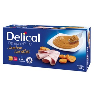 Delical Nutra'Mix HP/HC Jambon carottes - 4 x 300g