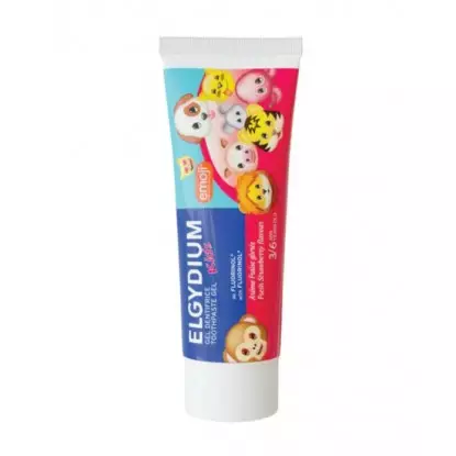 Elgydium Kids Dentifrice enfant à la fraise givrée - 50ml