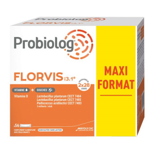 Mayoli Spindler Probiolog Florvis - Lot de 2 x 28 sticks