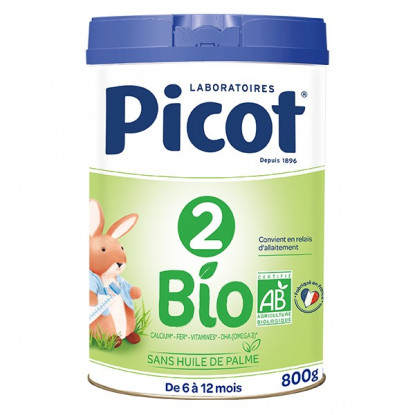 Picot Bio Lait 2ème Âge - 800g