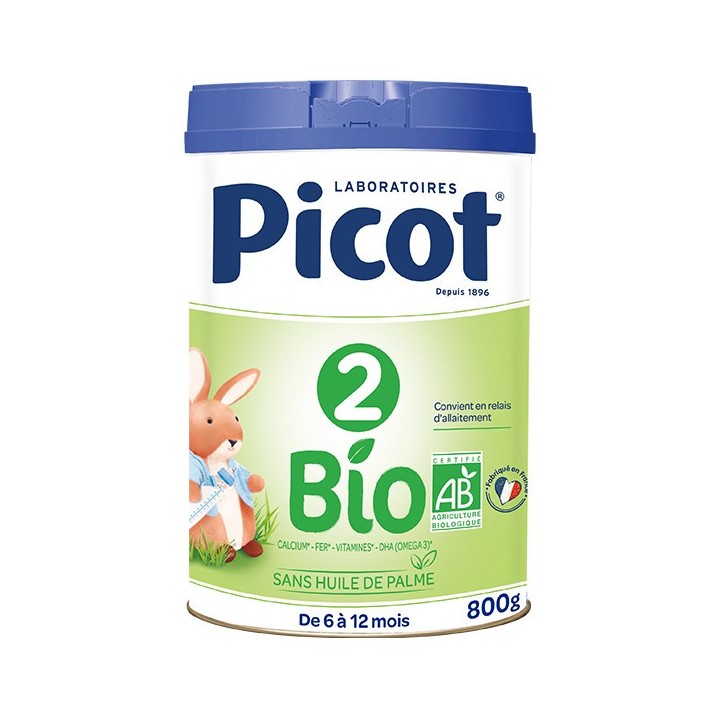 Picot Bio Lait 2ème Âge - 800g