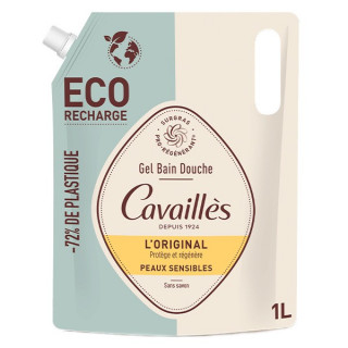 Rogé Cavaillès Gel bain douche peaux sensibles L'Original - Éco-Recharge 1L