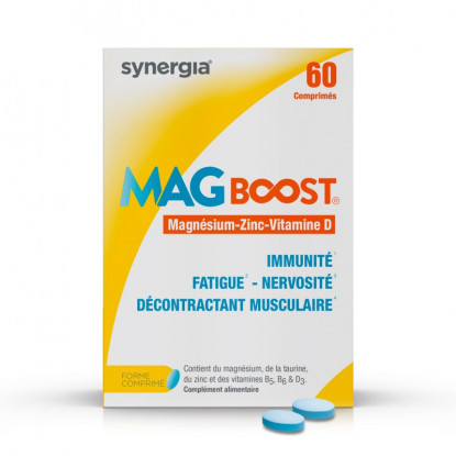 Synergia MagBoost - 60 comprimés