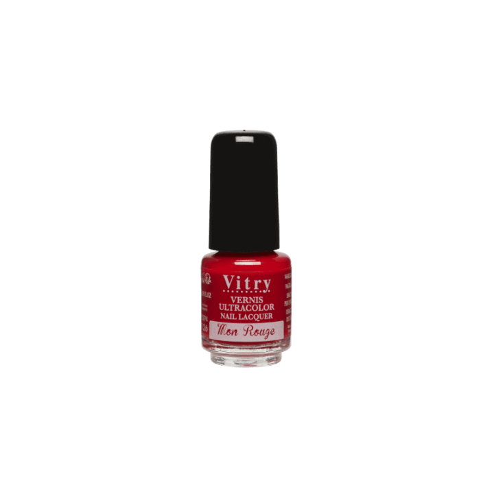 Vitry Ultracolor Vernis à ongles Mon rouge - 4ml