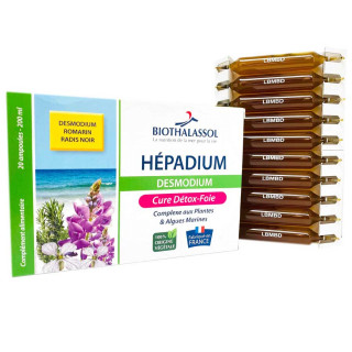 Biothalassol Hépadium Desmodium - 20 ampoules
