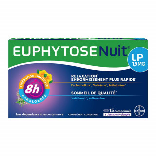 Bayer Euphytose nuit LP 1.9mg - 15 comprimés