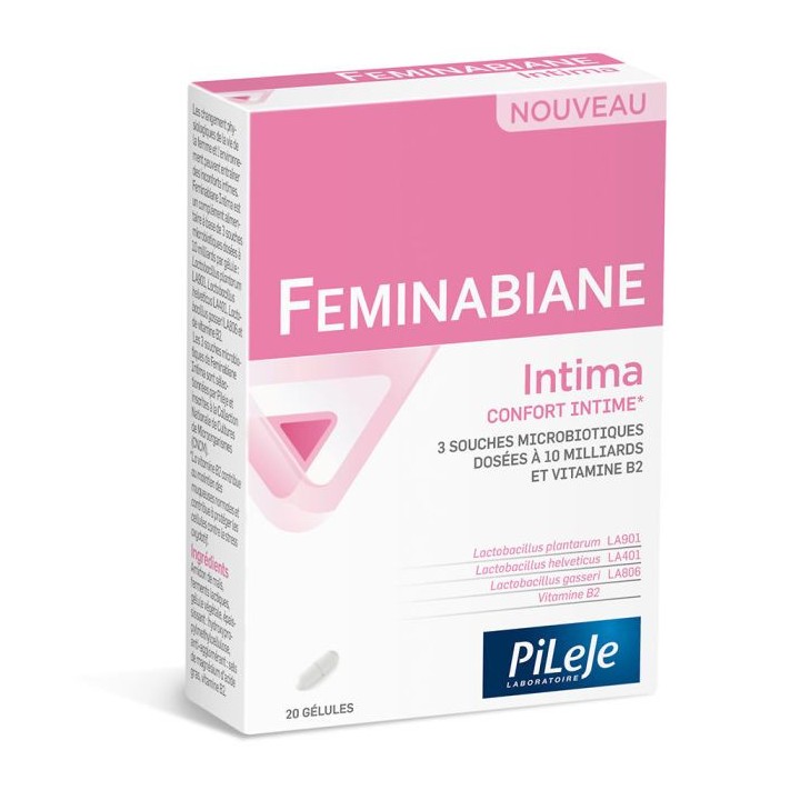 Pileje Feminabiane Intima - 20 gélules