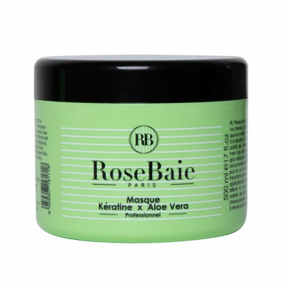 RoseBaie Masque kératine et Aloe Vera - 500ml