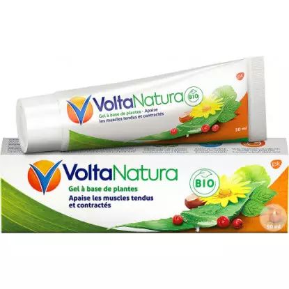 VoltaNatura Gel de massage à base de plantes Bio - 50ml