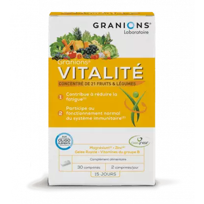 Granions Vitalité - 2 x 30 comprimés