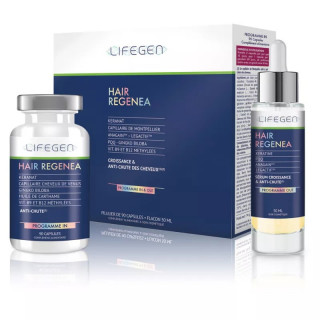 Biocyte Lifegen Coffret Hair Regenea In & Out - 90 capsules + flacon de 100ml