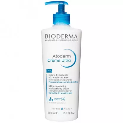 Bioderma Atoderm Crème Ultra Crème hydratante ultra-nourrissante - 400ml