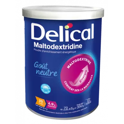 Delical Poudre d'enrichissement Maltodextridine - 350g