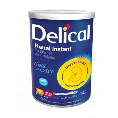 Delical Poudre d'enrichissement Renal Instant - 360g
