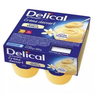 Delical Crème dessert HP/HC La Floridine Vanille - 4x200g