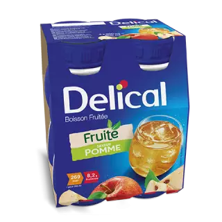 Delical Boisson fruitée Pomme - 4x200ml
