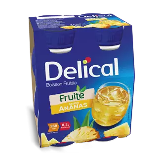 Delical Boisson fruitée Ananas - 4x200ml