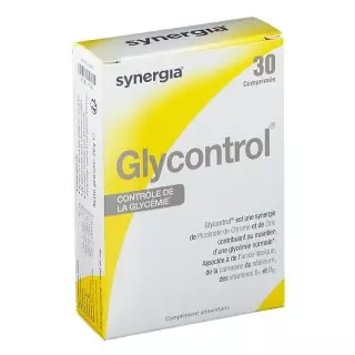 Synergia Glycontrol - 30 comprimés