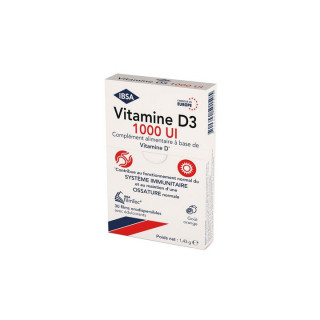 Ibsa Pharma Vitamine D3 1000UI FilmTec - 30 films orodispersibles