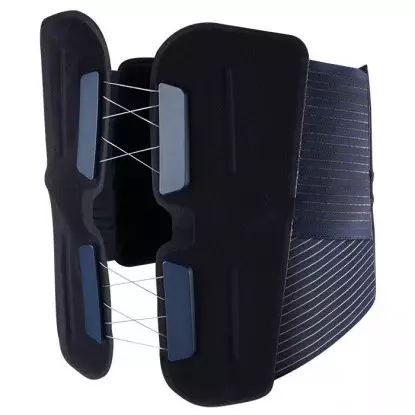 Thuasne LombaStab High Ceinture dorso-lombaire - Hauteur 35cm - Taille 2 - Noir/Bleu