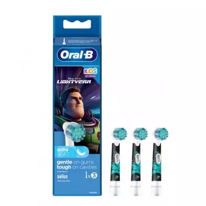 Oral B Disney Kids Buzz l'éclair - 3 têtes de rechange