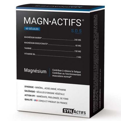 SYNActifs Magn Actifs Magnesium 60 Gélules