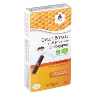 Escofine Gelée Royale et miel 10 unidoses