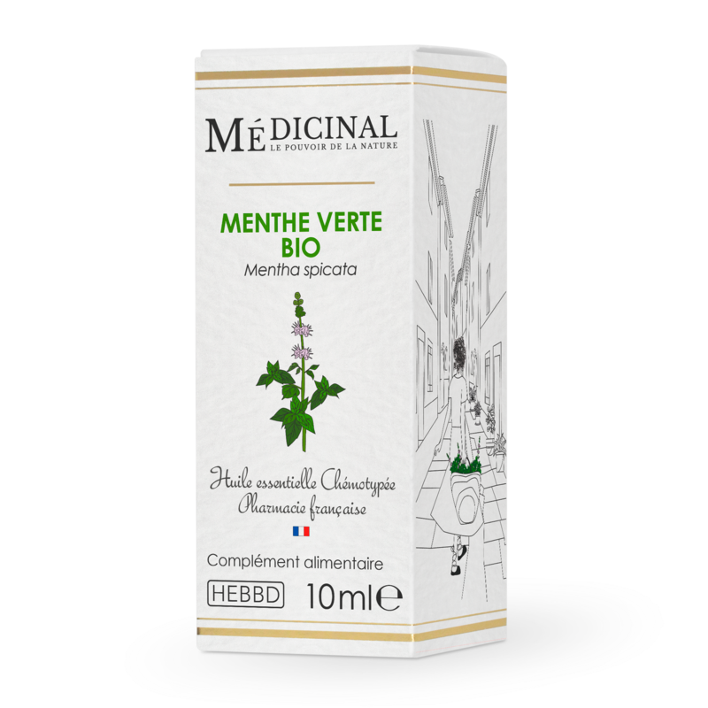 Huile essentielle Menthe poivrée Bio Médiprix - 10ml