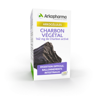Arkopharma Arkogélules charbon végétal - 45 gélules