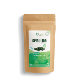 Valebio Spiruline Bio - 500 comprimés