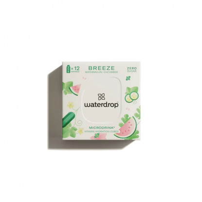 Waterdrop Microdrink BREEZE - Saveur pastèque, concombre et thym - 12 capsules à dissoudre