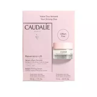 Caudalie Resvératrol[Lift] Sérum liftant fermeté 30ml + Crème cachemire redensifiante 15ml Offerte